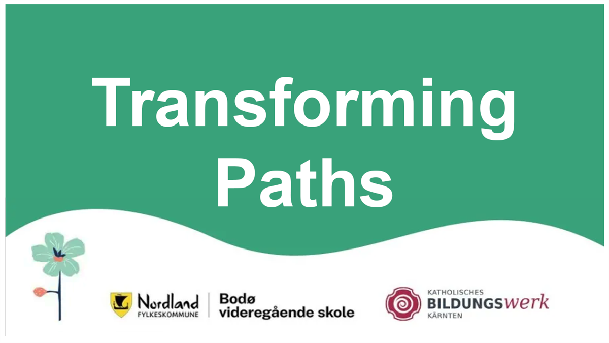 Transforming Paths logobanner - Klikk for stort bilde